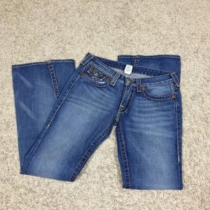 Women's True Religion Wide Leg Jeans 10